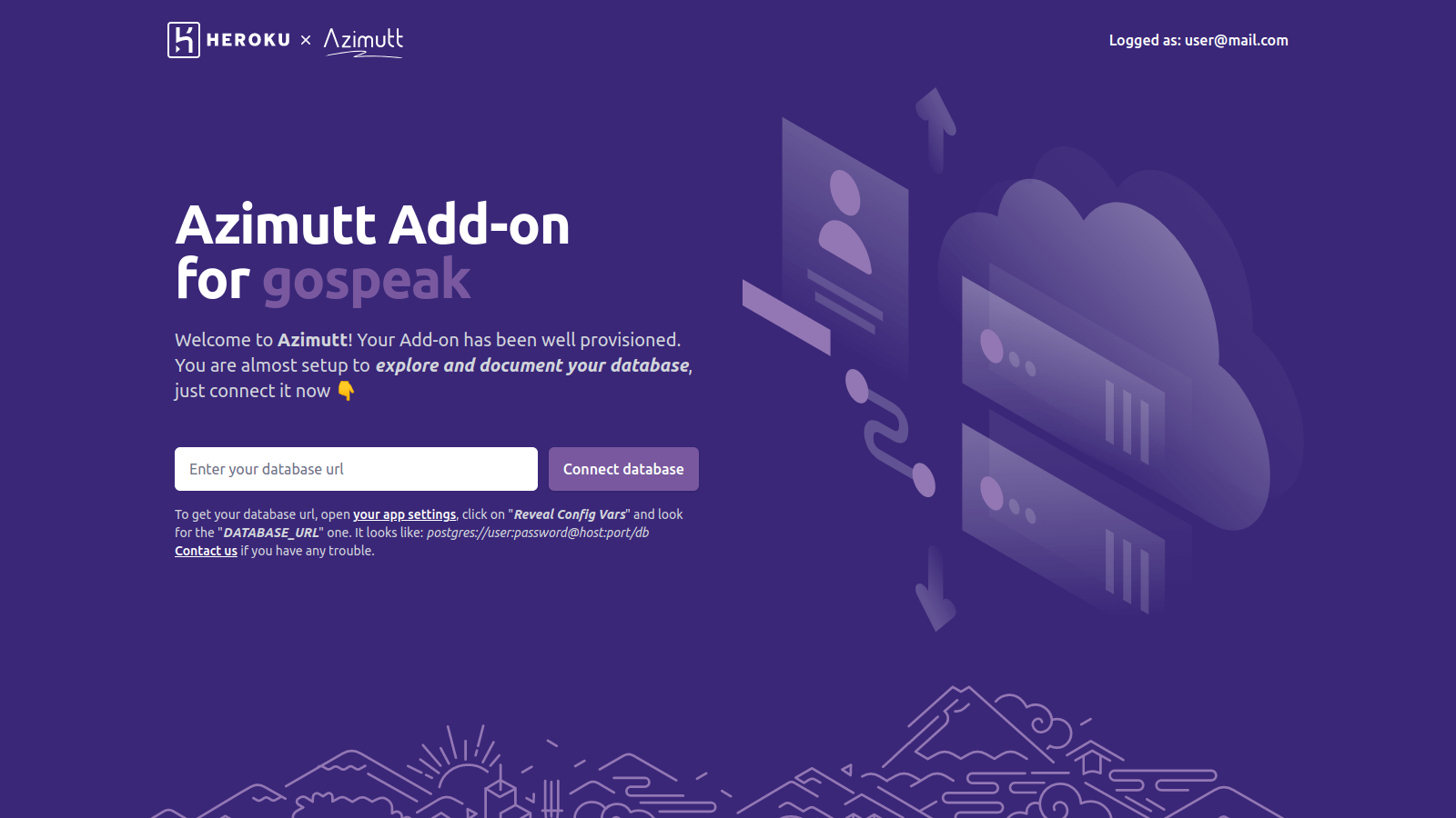 Got a PostgreSQL database on Heroku? Try Azimutt Add-on! banner